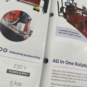 Fabricant OME vente en gros d'album d'images perforées à bas prix impression de catalogue personnalisé - Product Image 1