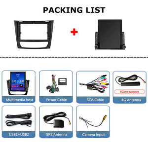 Rádio de Carro Android GPS DSP de 9,7 Polegadas para Mercedes-Benz Classe E W211 com Navegação Integrada e Suporte a CarPlay - Product Image 3