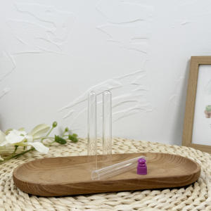 Plástico PS de 10ml-50ml con logotipo personalizable transparente de alta calidad para venta de tubos - Product Image 3