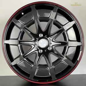 Rueda Forjada de Fibra de Carbono Negra de Una Sola Pieza, Personalizada, de 21, 22, 23 y 24 Pulgadas, Apta para Mercedes Benz GG500G63 - Product Image 2