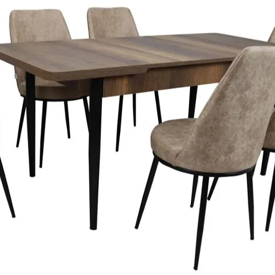 Table Set With 6 Chair - High Quality Turkish Product.