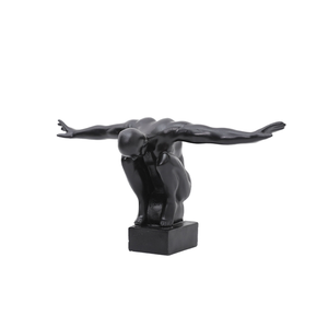 Adornos de Resina con Diseño Abstracto, Arte Moderno, Decoración para el Hogar, Regalo de Cumpleaños - Product Image 6