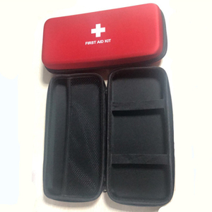 Trousse de premiers secours portable DF22, sac de rangement en tissu Oxford rouge avec symbole de croix blanche pour une utilisation en cas d'urgence, toutes saisons - Product Image 3
