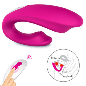 Vibrateur portable en forme de U, vibrateur clitoridien pour <span class=keywords><strong>couple</strong></span>, jouet sexuel - Product Image 1