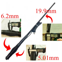 Antenne radio de véhicule en fibre de verre fine, style GME, double bande UHF VHF, pour 4x4 australiens tout-terrain, robuste, type Midland, très demandée