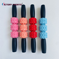 Bâton de rouleau de massage musculaire de point de déclenchement de pied de jambe de mousse de yoga de forme physique de sport
