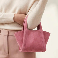 Sac fourre-tout en cuir minimaliste, mini, luxe discret, pour la personnalisation en gros pour femmes, fabricant, marque privée
