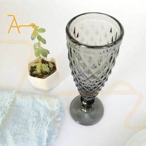Vintage Colored Crystal Glasses pink Goblet Water Drinking Glasses Set Juice Beer Cup <strong>Luxury</strong> Wedding <strong>champagne</strong> <strong>Flute</strong> - Product Image 4