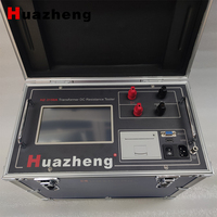 Transformateur de puissance HZ-3150A 50A DC Compteur de résistance de bobine Testeurs de résistance d'enroulement portables 50 ampères