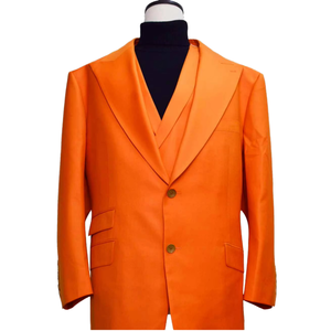 Chaqueta de Lana Personalizada OEM con Botones para Hombre, Talla Grande, para Fiestas, Uniforme a Medida para Adultos - Product Image 1