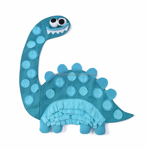 Alfombra Olfativa Personalizada 2026 con Diseño de Dinosaurio para Perros, Alfombra de Entrenamiento Olfativo de Alta Calidad OEM, Alfombra Calmante para Mascotas - Product Image 3