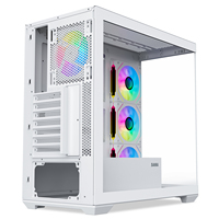 SAMA SV01 bricolage personnalisé mi ATX PC noir PC boîtier armoire bureau ordinateur tour étuis armoire