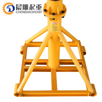 Mini grue moteur extérieur monophasé grue de levage Mobile 220v /380v 300kg 500kg 800kg 1000kgangle de rotation 360 degrés grand