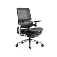 Chaise de bureau pour ordinateur à domicile, chaise de bureau réglable à dossier haut avec repose-pieds, mobilier de bureau