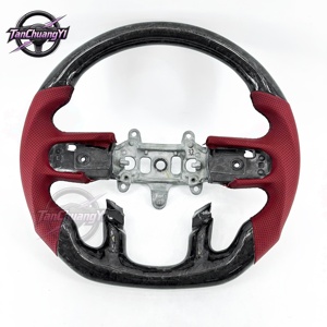 Volant de voiture en fibre de carbone à <span class=keywords><strong>prix</strong></span> net, accessoires pour <span class=keywords><strong>Dodge</strong></span> <span class=keywords><strong>RAM</strong></span> <span class=keywords><strong>1500</strong></span> 2019, 2020, 2021 et TRX - Product Image 1