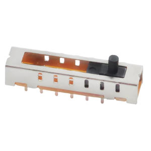 Interruptor Deslizante Vertical de 8 Pines y 6 Posiciones Pinch SS-16F01 1P6T con Terminal para PCB - Product Image 4