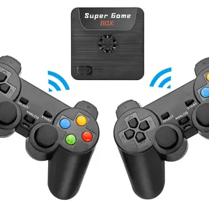 X5 Super Games Box 64G Wireless B-05 Built-in 9000+ Retro Video Games Consoles 3D 4K HD TV Output Console 25 Simulators