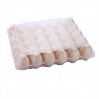Vente en gros de boîtes à œufs en plastique PET à 20 alvéoles, procédé blister, prix d'usine, transparentes, jetables, pour supermarché