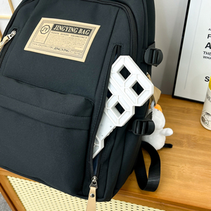 Tối Giản Máy Tính Xách Tay Trọng Lượng Nhẹ Hàn Quốc Phong Cách Bookbag Mochilas Đại Học Vai Chống Thấm Nước Chống Trộm Thanh Thiếu Niên Trường Ba Lô - Product Image 4