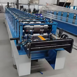 Máquina de canalón portátil Rollo de canalón Máquina anterior Venta caliente Bajantes y canalón portátil Máquina formadora de rollos Azulejo de acero Ppgi - Product Image 3