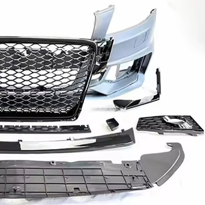 Kit de Carrocería para Parachoques Delantero Estilo RS4 con Rejilla Negra para Audi <span class=keywords><strong>A4</strong></span> S4 B8 2008 2009 <span class=keywords><strong>2010</strong></span> 2011 2012 - Product Image 5