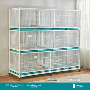 Cage d'élevage de pigeons de course réglable, nichoir pour pigeons voyageurs, pour la gestion des pigeonniers et des nichoirs - Product Image 4