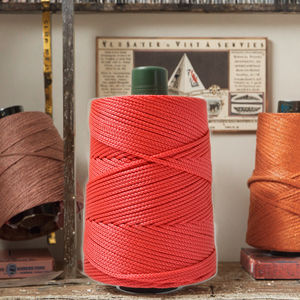 100% पॉलिएस्टर मैक्रेम कॉर्ड कॉर्ड के लिए 3 मिमी चंकी यार्न रस्सी - Product Image 5