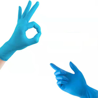 Gants d'examen jetables en nitrile, sans poudre, sans silicone, personnalisables, résistants à la chaleur, respirants, durables, antidérapants