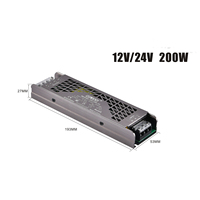 Transformateur AC/DC à tension constante 12V 24V, driver d'éclairage LED 60W-500W, alimentation à découpage à double sortie
