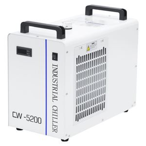 Máquina enfriadora de agua industrial pequeña de 220V, refrigeración por aire CW 5200 10Hp, Motor de núcleo de tubo láser de CO2 a precio de fábrica para uso doméstico - Product Image 3