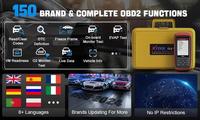 Escáner OBD Automotriz con Actualización Gratuita, Programador de Llaves XTOOL X100 Pro2 con Adaptador EEPROM, Herramienta de Programación Profesional