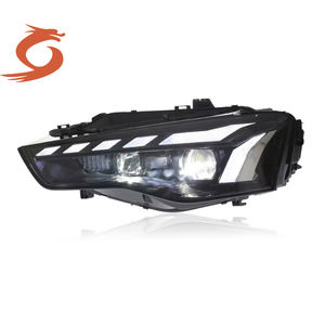 Pour <span class=keywords><strong>Audi</strong></span> A5 Modèles 12-16, Ensemble <span class=keywords><strong>de</strong></span> Phares Modifié, <span class=keywords><strong>Feux</strong></span> <span class=keywords><strong>de</strong></span> <span class=keywords><strong>Jour</strong></span> LED Bleu Effet Cheval Courant, Clignotant Séquentiel - Product Image 1