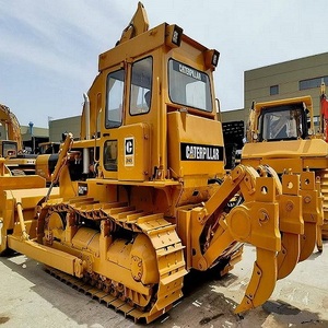 รถดันดินมือสอง Caterpillar CAT D6D สภาพเกือบใหม่ ชั่วโมงการทำงานต่ำ CATD6R D6G D5 D7 รถดันดินพร้อมริปเปอร์ - Product Image 1