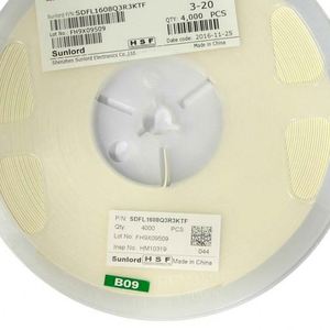 Whole -Sale SDFL1608Q3R3KTF 0603 1608 Inductors SMD Inductors 3.3uH 10% 15mA 1.55ohm - Product Image 1