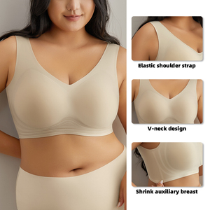 <span class=keywords><strong>Soutien</strong></span>-<span class=keywords><strong>gorge</strong></span> pour femme en gros d'usine <span class=keywords><strong>soutien</strong></span>-<span class=keywords><strong>gorge</strong></span> solide à gros seins <span class=keywords><strong>grande</strong></span> <span class=keywords><strong>taille</strong></span> style de tous les jours soutiens-<span class=keywords><strong>gorge</strong></span> confortable Push up <span class=keywords><strong>soutien</strong></span>-<span class=keywords><strong>gorge</strong></span> sans couture pour les femmes - Product Image 3