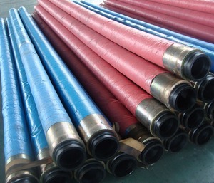 Tubo in Gomma DN125 (5 Pollici) per Pompa per Calcestruzzo, Speciale per Impianti di Pali a Spirale Lunghi, Tubo di Trasferimento ad Alta Pressione Resistente all'Usura - Product Image 4