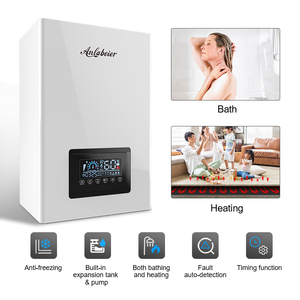 Chaudière de chauffage intelligente WiFi, construction métallique, pour le chauffage domestique, système de radiateur à eau chaude, combi électrique - Product Image 3