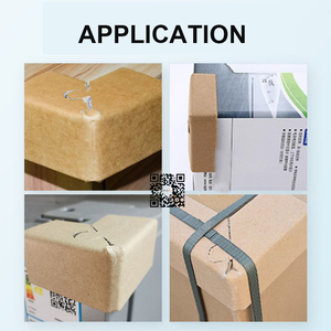 Protection d'angle en carton brun personnalisée, en papier recyclé, pour l'emballage des palettes en entrepôt - Product Image 6
