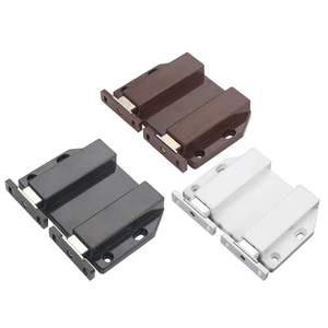Dispositif de rebond magnétique pour porte d'armoire S0030, design minimaliste en plastique pour portes d'armoires - Product Image 1