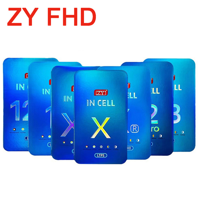 Mobile Phone LCD ZY INCELL LCD Screen for iphone X XR XS XSMAX 11 12 13 14 15 Pro Max LCD Screen Display