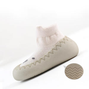Chaussette antidérapante pour <span class=keywords><strong>bébé</strong></span>, chaussette pour enfant, chaussons antidérapants avec motif animal mignon, premiers pas pour garçons et filles - Product Image 5