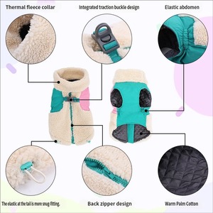 <span class=keywords><strong>Manteau</strong></span> en polaire <span class=keywords><strong>pour</strong></span> animaux de compagnie, veste rembourrée à fermeture éclair <span class=keywords><strong>pour</strong></span> chien, gilet d'hiver en coton épais <span class=keywords><strong>pour</strong></span> animaux de compagnie, vêtements d'extérieur <span class=keywords><strong>pour</strong></span> <span class=keywords><strong>Whippet</strong></span> et Greyhound - Product Image 2
