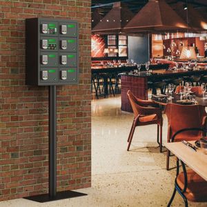 Casillero de carga para teléfono móvil OREAD de 8 bahías, gabinete de carga rápida, estación de carga móvil, quiosco de carga - Product Image 6