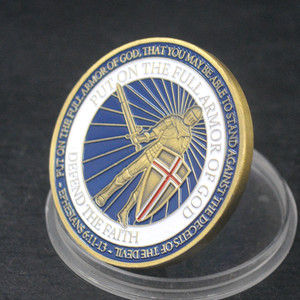 Bảo vệ đồng xu thách thức men Đức tin đặt trên toàn bộ áo giáp của tiền xu thần - Product Image 6