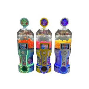 Kapalı eğlence oyun makinesi Mini japon Gacha makinesi çocuklar için Metal kapsül Gachapon kör kutu topu rastgele oyuncak füze