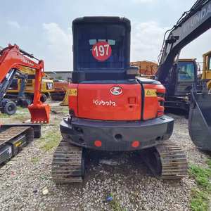 Mini-excavatrice d'occasion Kubota KX165-5 avec moteur EPA, modèle <span class=keywords><strong>KX</strong></span> 165-5, excavatrice sur chenilles d'occasion - Product Image 6