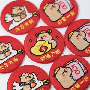 Pin de placa de hojalata bordado a mano de 58mm, personalizado, lindo, divertido, con diseño de anime, estilo Gremlins, nombre, identificación, IP, de TPU - Product Image 2