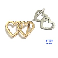 Boucles de ceinture en alliage de zinc, accessoires pour femmes, 18mm, vente en gros,