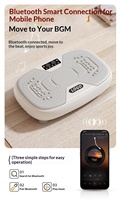 FDFIT Plaque vibrante électrique intelligente silencieuse pour tout le corps avec musique et télécommande, pour amincissement, fitness et relaxation à domicile, 150 kg