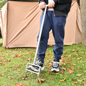 Winslow & Ross aérateur de pelouse en acier inoxydable dents creuses dents de carottage aérateur manuel de pelouse - Product Image 6